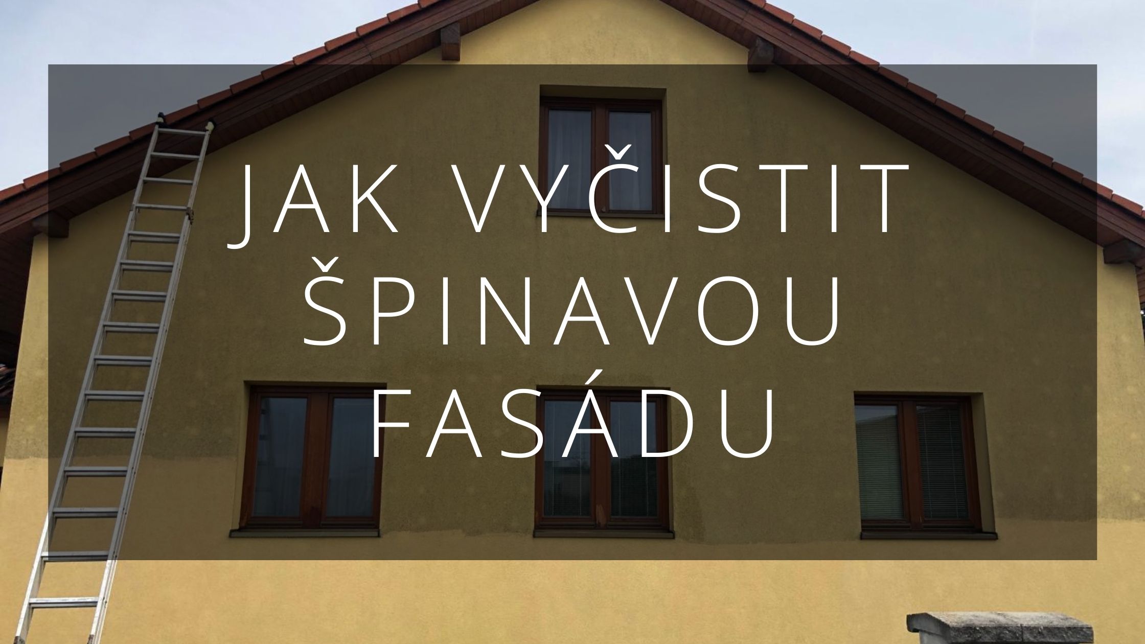 Jak vyčistit špinavou fasádu svépomocí?