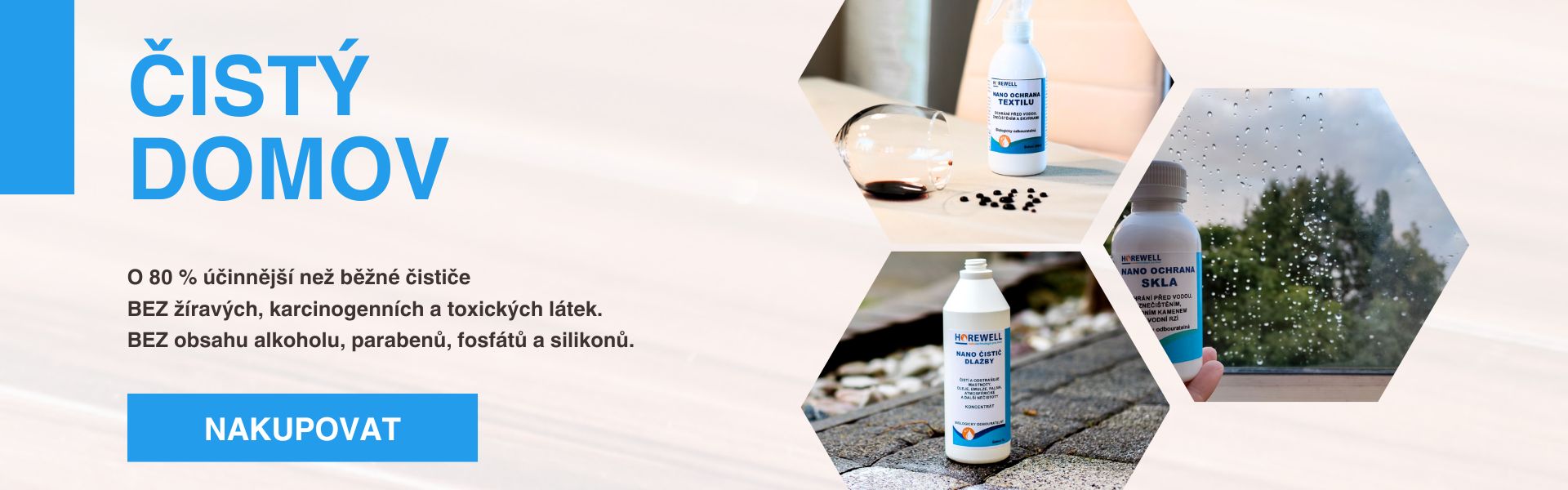 Horewell čistící prostředky