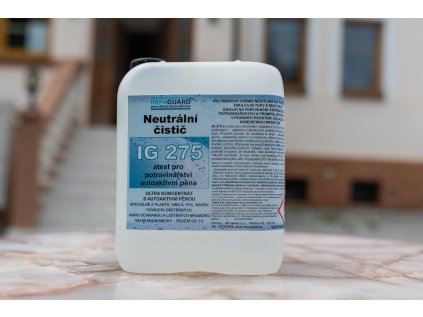 Čistič vinylu, PVC, plovoucích podlah, leštěných mramorů - koncentrát - IG 275