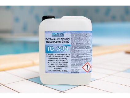 Silný a rychlý nanogel na protiskluzové dlažby - koncentrát - IG 390