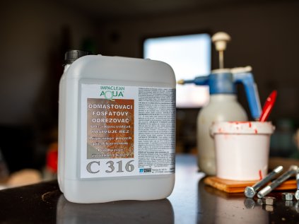 Impaclean Aqua C316 - VYSOKOTLAKÝ odmašťovač, zastavení koroze a vytvoření ochranného fosfátového povlaku