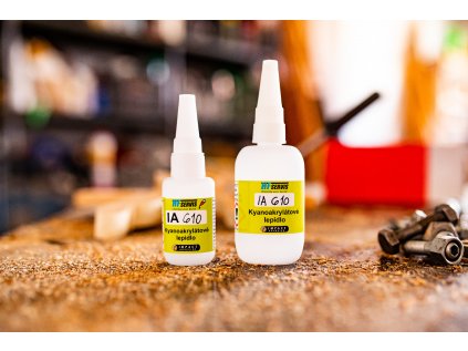 IA 610 - Konstrukční vteřinové lepidlo pro lepení PTFE, PP, PE, vitonu a silikonových gum