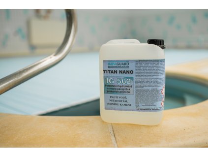 IG 562 - Hydrofobní nano ochrana pevných i porézních povrchů pro větší plochy, odpar 5 min